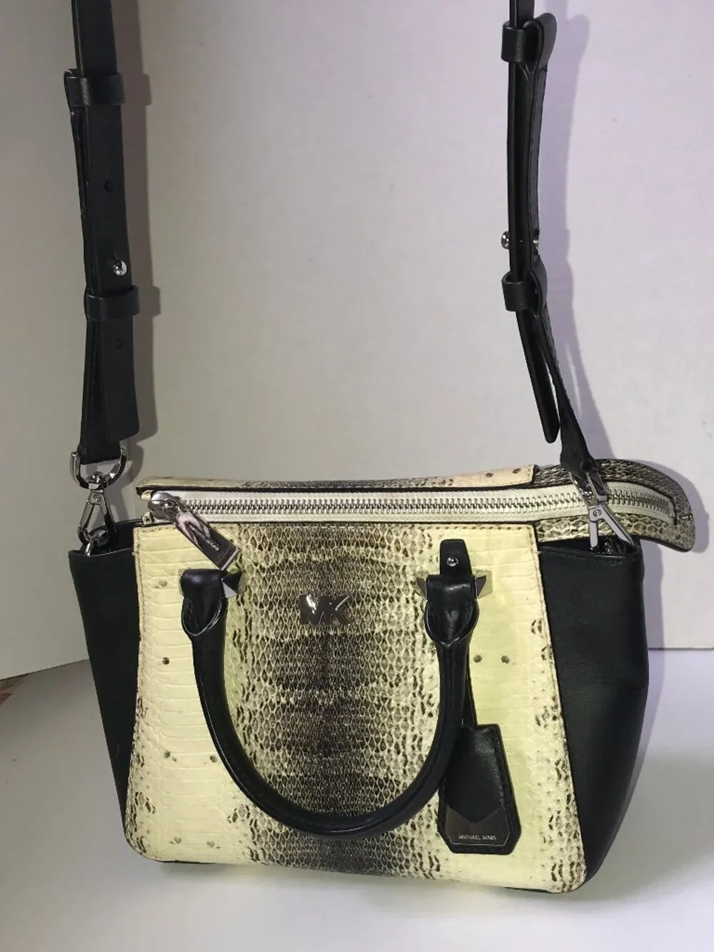 Michael Kors Python Print Nolita 2-Way Handbag